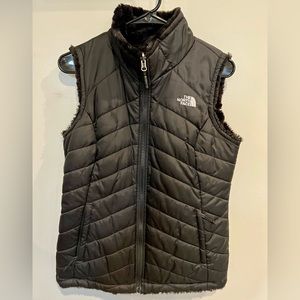 The North Face Fur Lined Reversible Vest